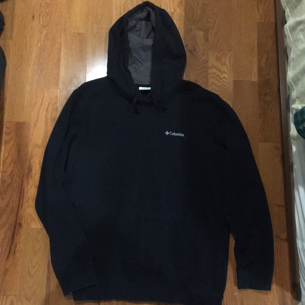 Black Columbia Hoodie Men’s L